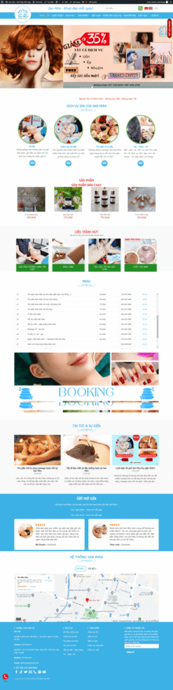 Dịch vụ spa, làm đẹp – chăm sóc da