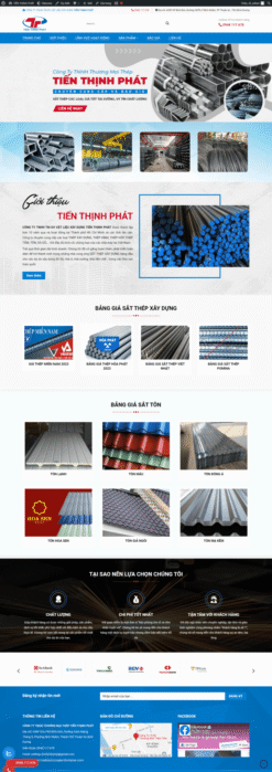 Sắt thép xây dựng Thịnh Tiến Phát