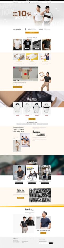 Shop thời trang quần áo nam 13