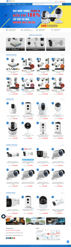 Bán hàng về Camera