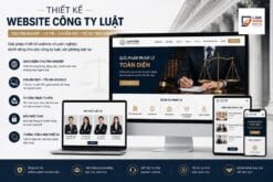 Thiết Kế Website Công Ty Luật