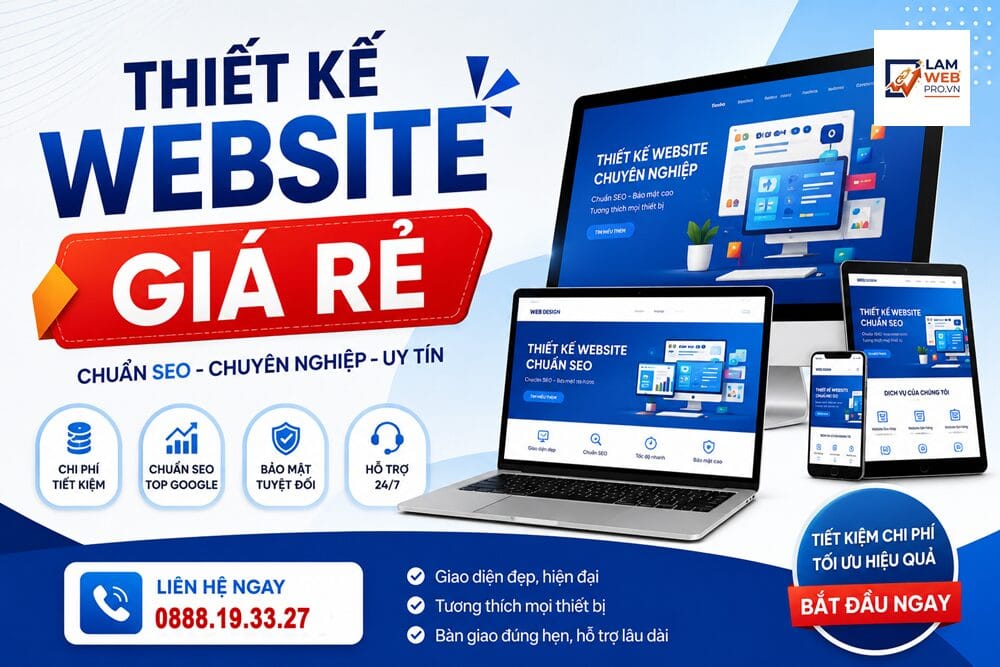 Thiết Kế Website Giá Rẻ Hà Nội