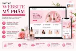 Thiết Kế Website Mỹ Phẩm