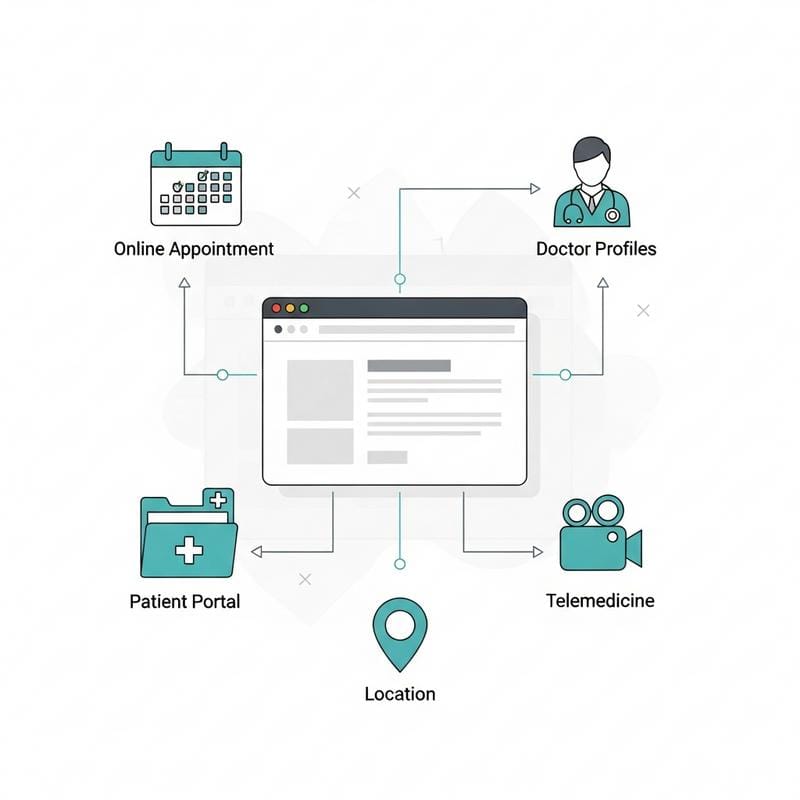 cac-tinh-nang-bat-buoc-phai-co-tren-mot-website-phong-kham-hien-dai Các tính năng BẮT BUỘC phải có trên một website phòng khám hiện đại