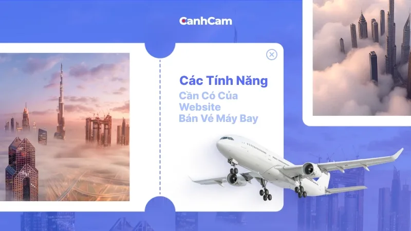 Cấu trúc và các module tính năng của website bán vé máy bay
