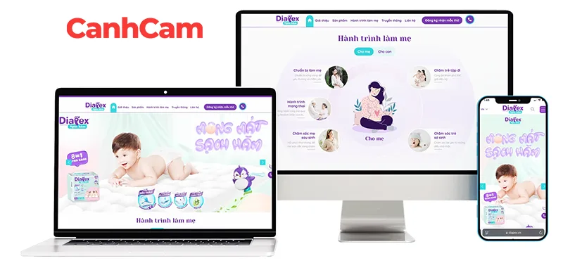 diapex-website-gioi-thieu-san-pham Diapex website giới thiệu sản phẩm mà Làm Web PRO Agency đã thiết kế