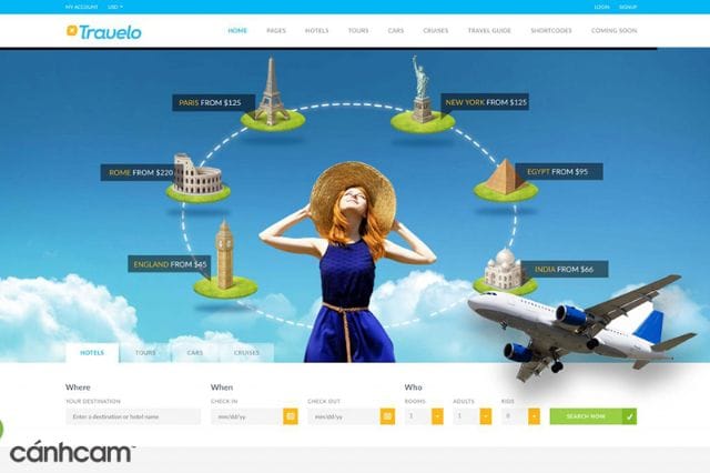 Lợi ích thiết kế website bán vé máy bay đối với đại lý