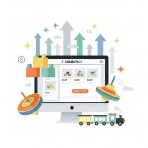 Lợi ích tuyệt vời khi thiết kế website bán đồ chơi trẻ em