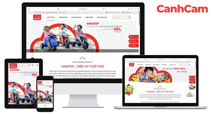mau-vinatoy-1 Website Vinatoy do Làm Web PRO Agency thiết kế