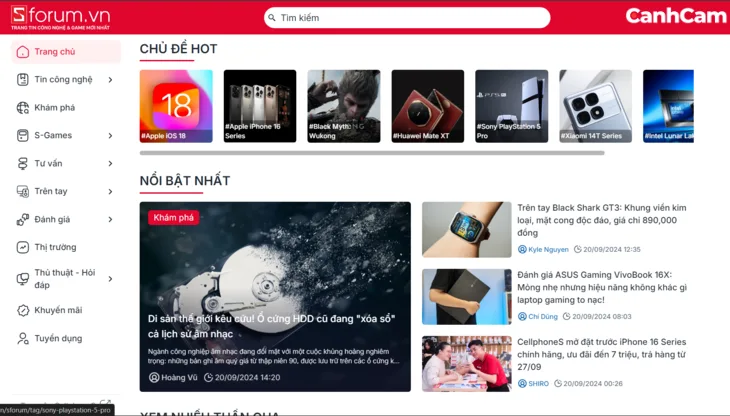 thiết kế website bán điện thoại phải đầy đủ chức năng blog diễn đàn