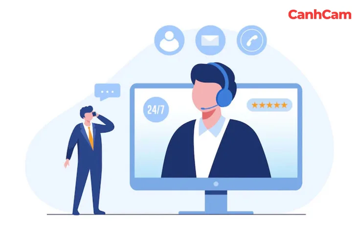 thiết kế website bán điện thoại phải có dịch vụ chăm sóc khách hàng