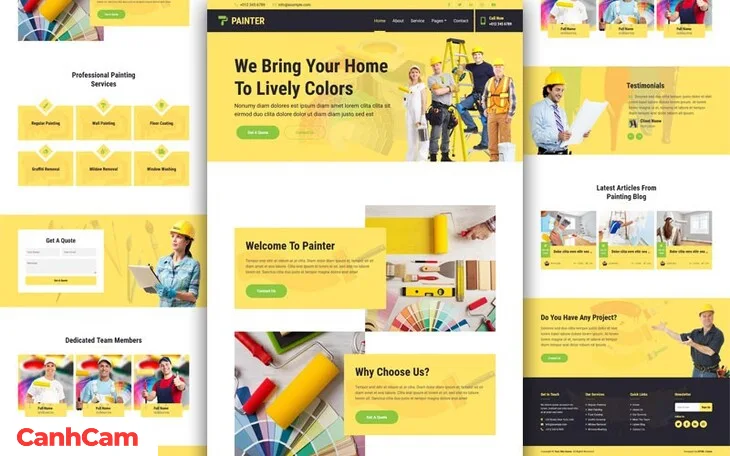 thiet-ke-website-ban-son_08 thiết kế website bán sơn không cần nhiều màu sắc nhưng phải có bố cục hợp lý