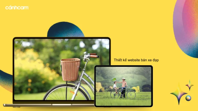 Website bán xe đạp chuyên nghiệp chuẩn SEO