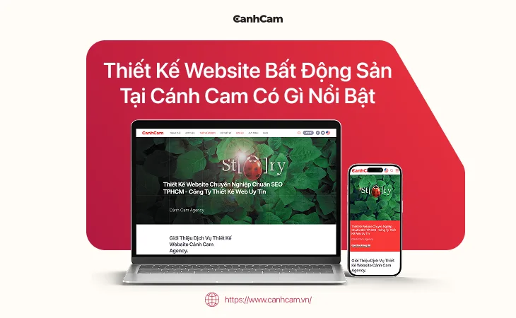 dịch vụ thiết kế website bất động sản tại Làm Web PRO Agency