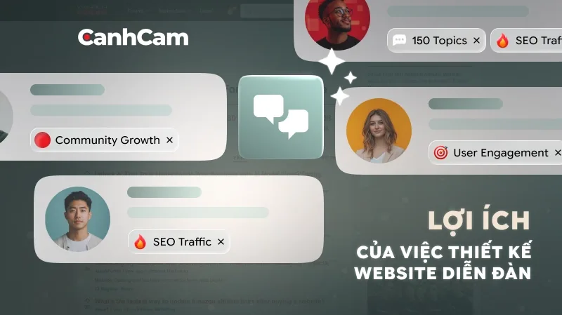 lợi ích thiết kế website diễn đàn