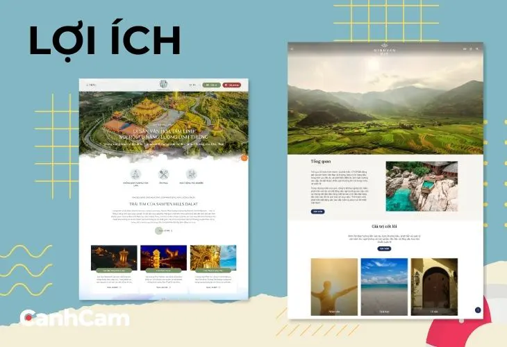 Lợi ích khi thiết kế website du lịch chuyên nghiệp