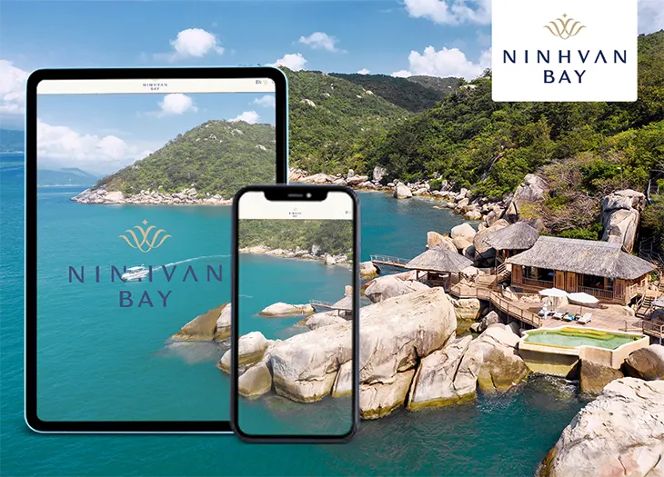 Website du lịch Ninh Vân Bay