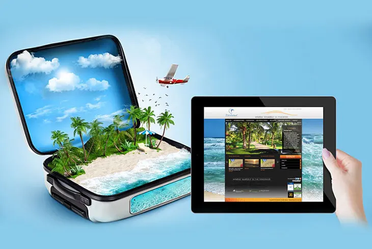 Website resort Pandanus Resort