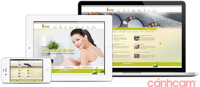 Dịch vụ thiết kế website mỹ phẩm của Làm Web PRO Agency Agency