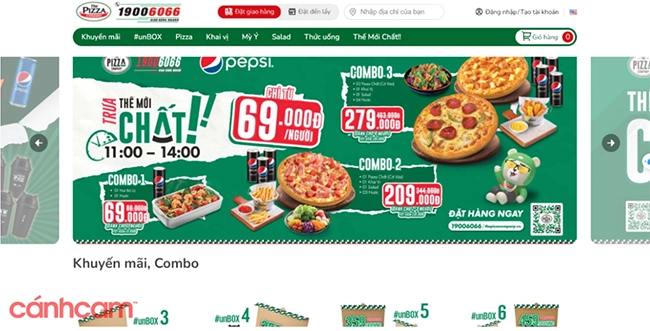 The Pizza Company Website The Pizza Company