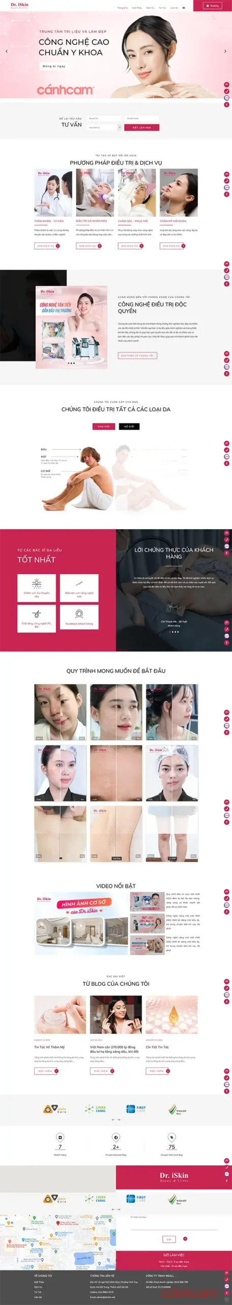 Website DR ISKIN
