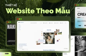 Giới thiệu thiết kế website theo mẫu