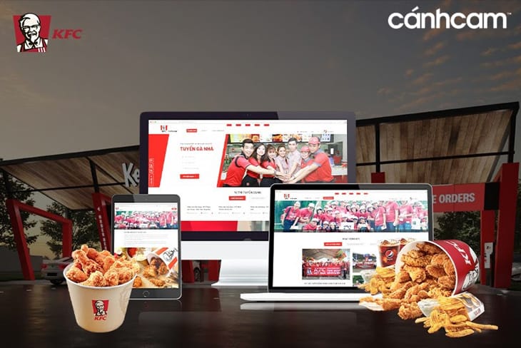 thuong-hieu-kfc Làm Web PRO Agency đã thiết kế website cho thương hiệu KFC