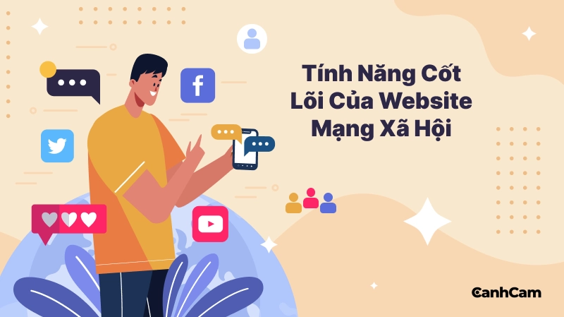 Tính Năng Quan Trọng Của Thiết Kế Website Mạng Xã Hội