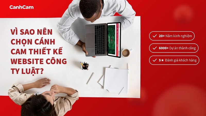 Vì sao nên chọn Làm Web PRO Agency thiết kế website công ty luật