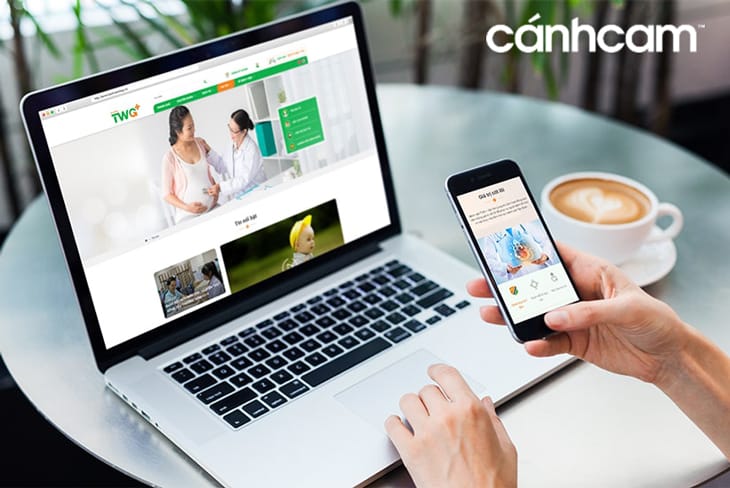 Website bệnh viện TWG do Làm Web PRO Agency thiết kế